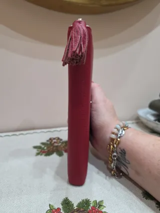 Cartera Purificación García Roja Nueva