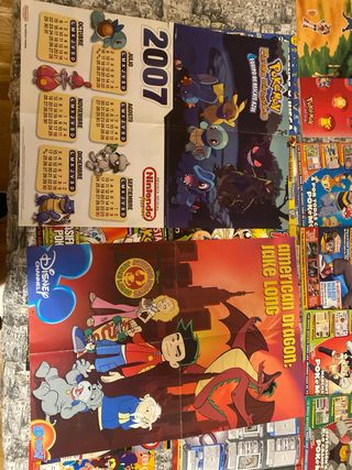 Revistas y más temática pokémon y videojuegos