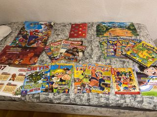 Revistas y más temática pokémon y videojuegos