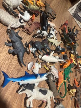 Lote animales de juguete variados