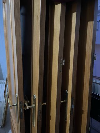 6 Puertas Madera Maciza Natural