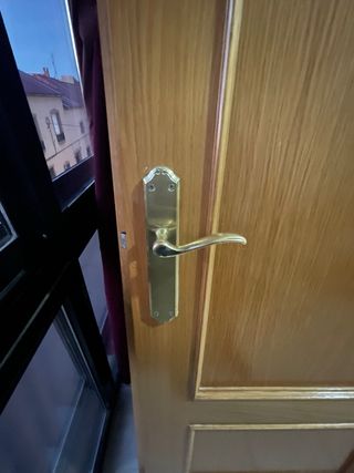 6 Puertas Madera Maciza Natural