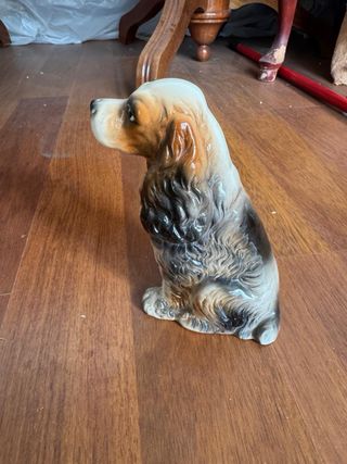 Figura perro cerámica