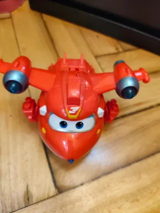 Avión Juguete Rojo Super Wings