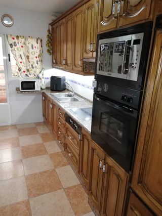 Cocina Roble Maciza Completa