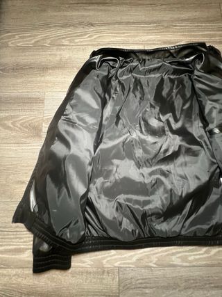 Chaqueta Ferrari Polipiel Negra y Roja