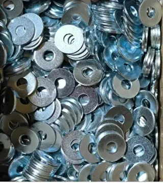 Anilhas M4 Aba Larga Zinco