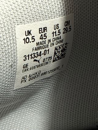 Puma La Francé Argento Scarpe Uomo Tg 45