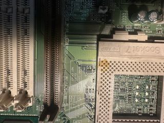 Placa base ecs socket 7 p5hx-a rev:2.1