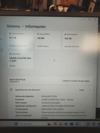 Portátil Samsung Galaxy Book5 15.6 16GB RAM 512GB