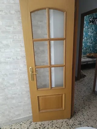 Puertas de roble macizo