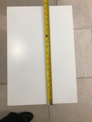 Dos Mesitas de Noche Blancas de Madera