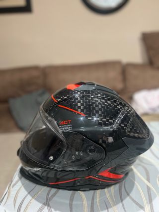 Casco Moto Carbono