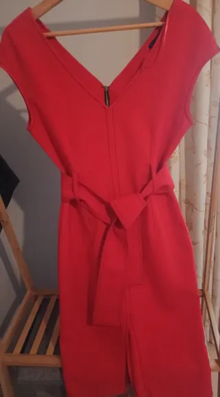 Vestido Zara Rojo Talla M