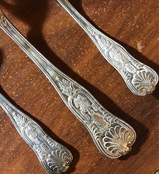 Servicio Cubiertos Plata Baja Tenedores + Regalo