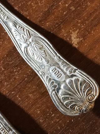 Servicio Cubiertos Plata Baja Tenedores + Regalo