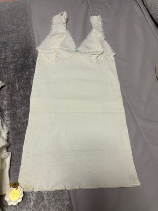 Lote  9 Camisetas Interiores Tirantes Blancas