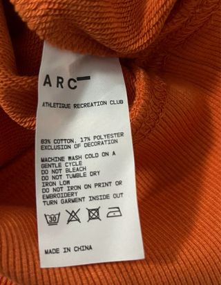 TallaS. Sudadera ATHLETIQUE RECREATION CLUB