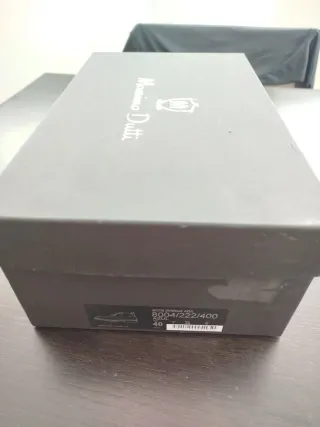 Botines Massimo Dutti Serraje Azul Talla 40