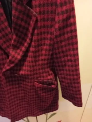 Giacca a quadri donna