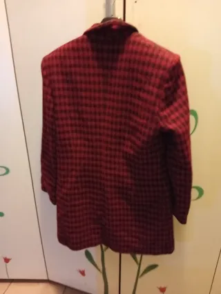 Giacca a quadri donna