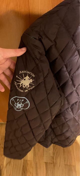 Abrigo La Martina Marrón Nuevo