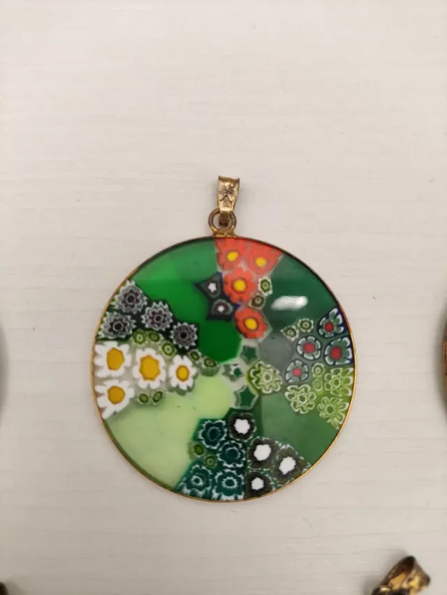 Pendente Vetro Murano Millefiori