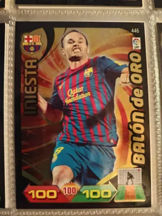 INIESTA BALON DE ORO