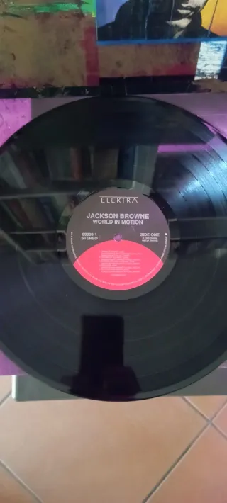 Vinile Jackson Browne World in Motion