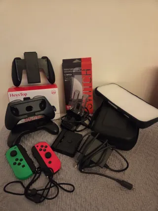 Nintendo Switch + Juegos y Accesorios