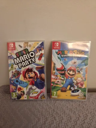 Nintendo Switch + Juegos y Accesorios