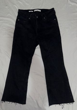 Pantalón ancho negro Pimkie