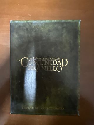 DVD La Comunidad del Anillo Edición Coleccionista