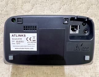 Teléfono inalámbrico Alcatel Versatis.