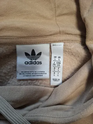 Sudadera Adidas Camel Capucha Talla L