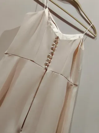 Traje de novia con conjunto y biker a juego