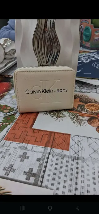Monedero Calvin Klein Jeans Beige