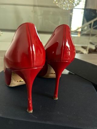 Tacchi Sergio Rossi Rossi in Vernice