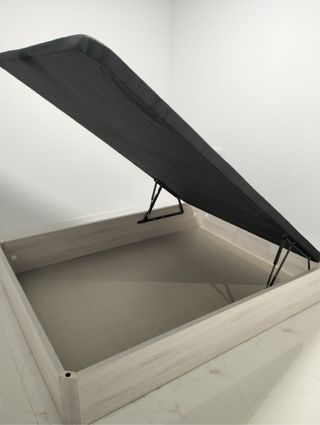 Canapé abatible madera y metal