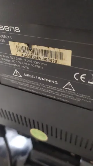 Televisión Blusens + 2 TDT (piezas)