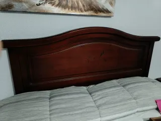 Armario de madera oscura 6 puertas