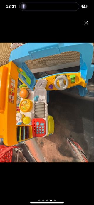 Carrito Comida Juguete Fisher-Price