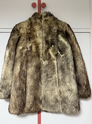 Chaquetón de piel de foquina