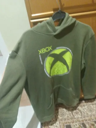 Sudadera Xbox Niño Verde