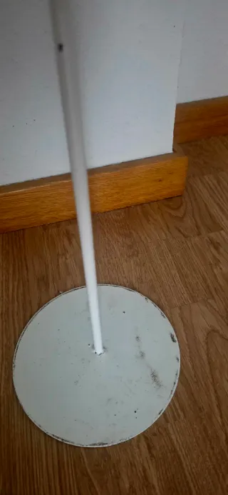 Corazón de mimbre blanco decorativo