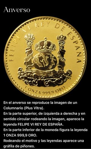MONEDA 1Oz LINCE IBERICO 2021 ORO PURO 24 Kl 9999