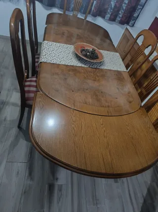 Mesa de comedor extensible