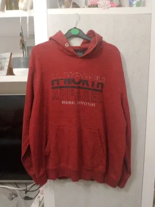 Sudadera Adulto Roja