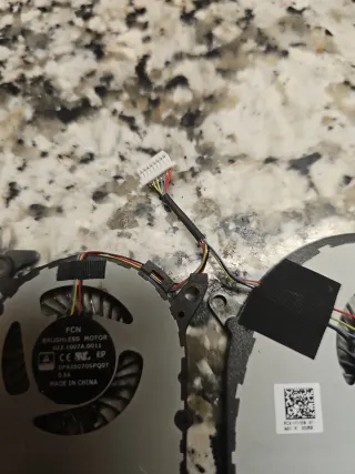 Ventilador CPU/GPU FCN para Portátil
