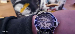 Reloj Martyn Line Automático Esqueleto Plata